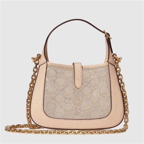 gucci crystal lizard bag|gucci crystal flap bag.